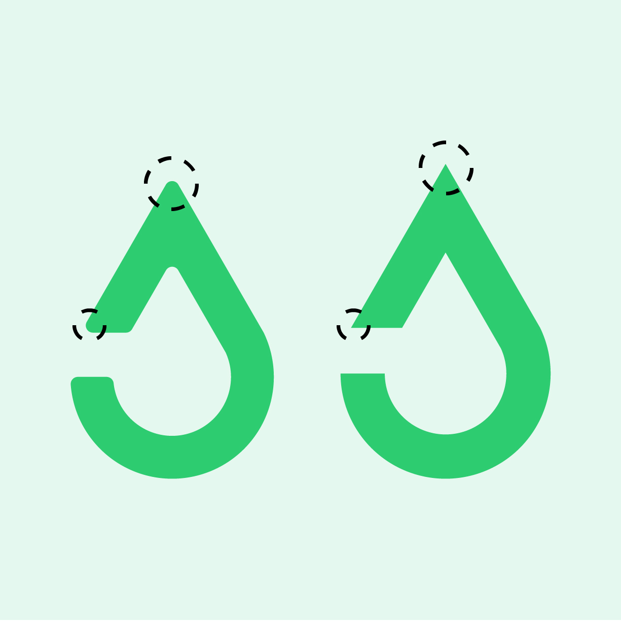 AG Logomark Corner Details